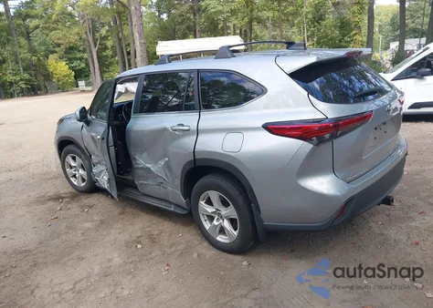 2023 Toyota Highlander Le from USA, damaged, VIN 5TDKDRAH5PS500085